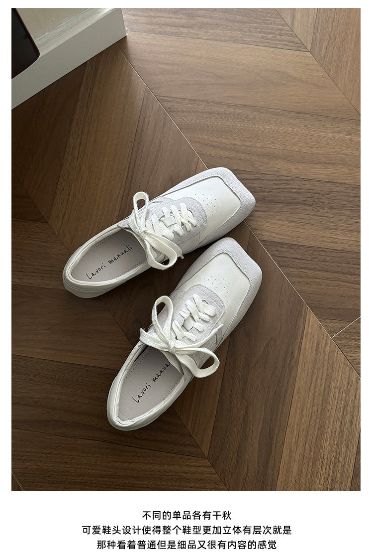 Karin Luna Casual Shoes Series~  In stock Lace-up Thick-soled Deep Mouth Single Shoes