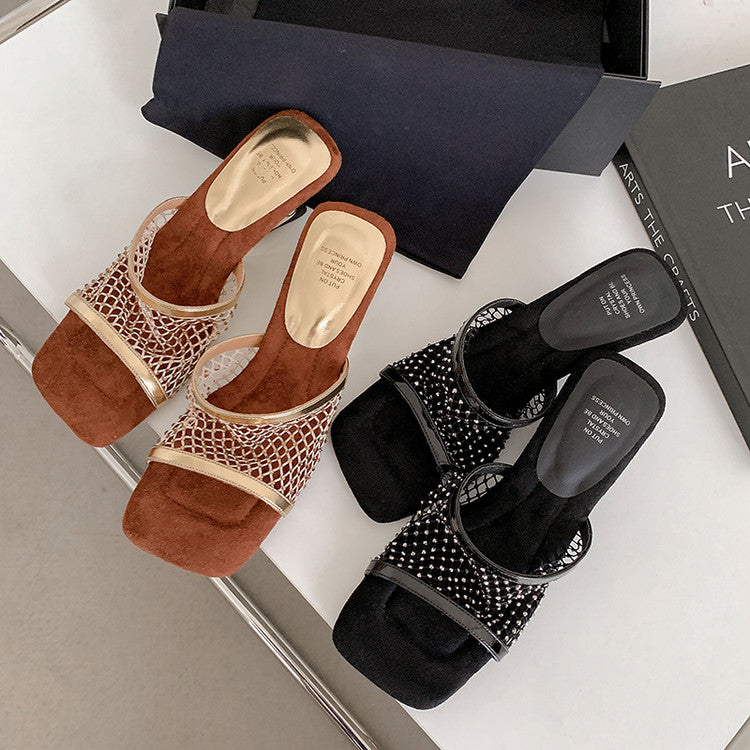 Karin Luna In Stock In Stock    Summer's New Favorite~Breathable Mesh Slippers