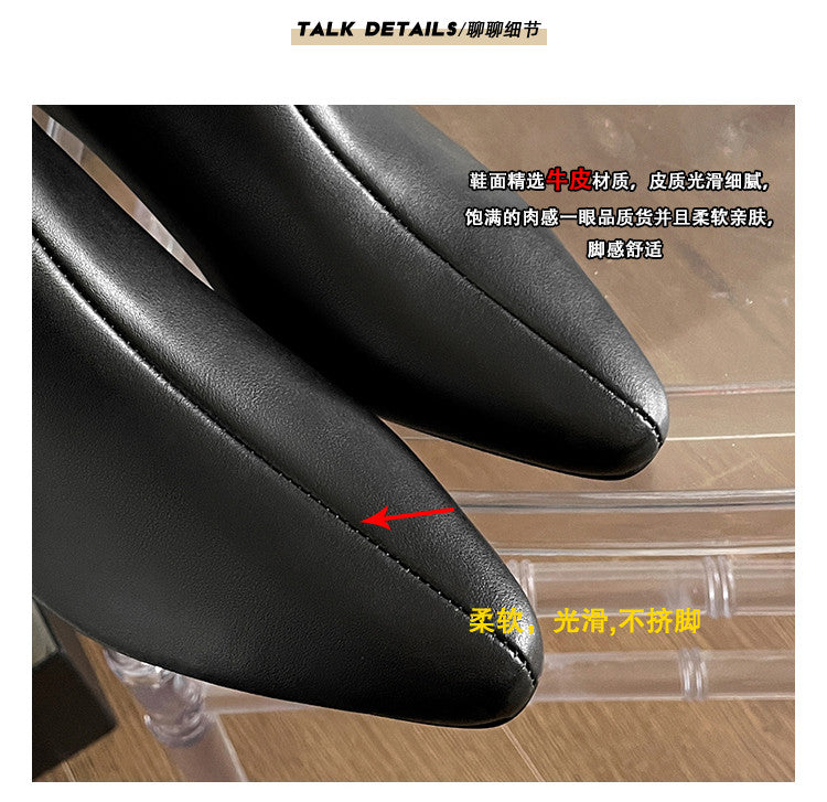 Karin Luna In Stock  In-stock Square Toe Straight Slip-on Long Boots