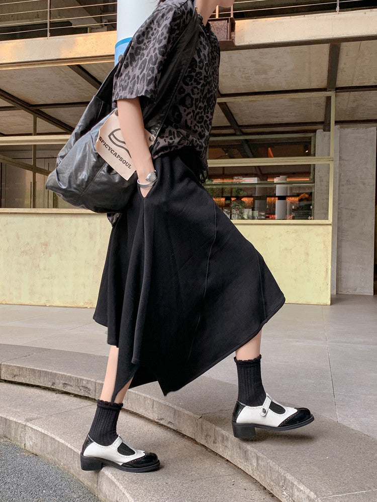 Karin Luna In Stock Spot Goods  Color Matching t Round Toe British Style Single Shoes