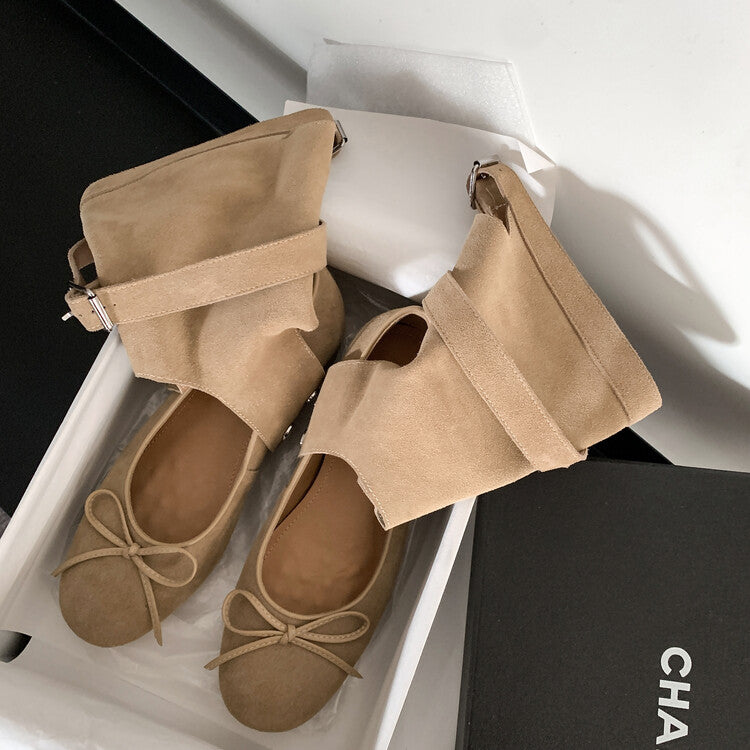 Karin Luna In Stock In Stock  Convertible Boots+Mary Jane  Sweet Bowknot Large Tube