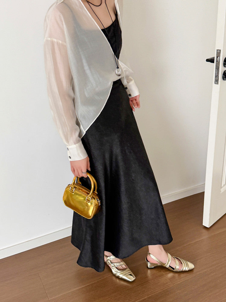 Karin Luna In Stock In Stock Minimalist Soft Upper Small Square Toe Chunky Heel Sandals