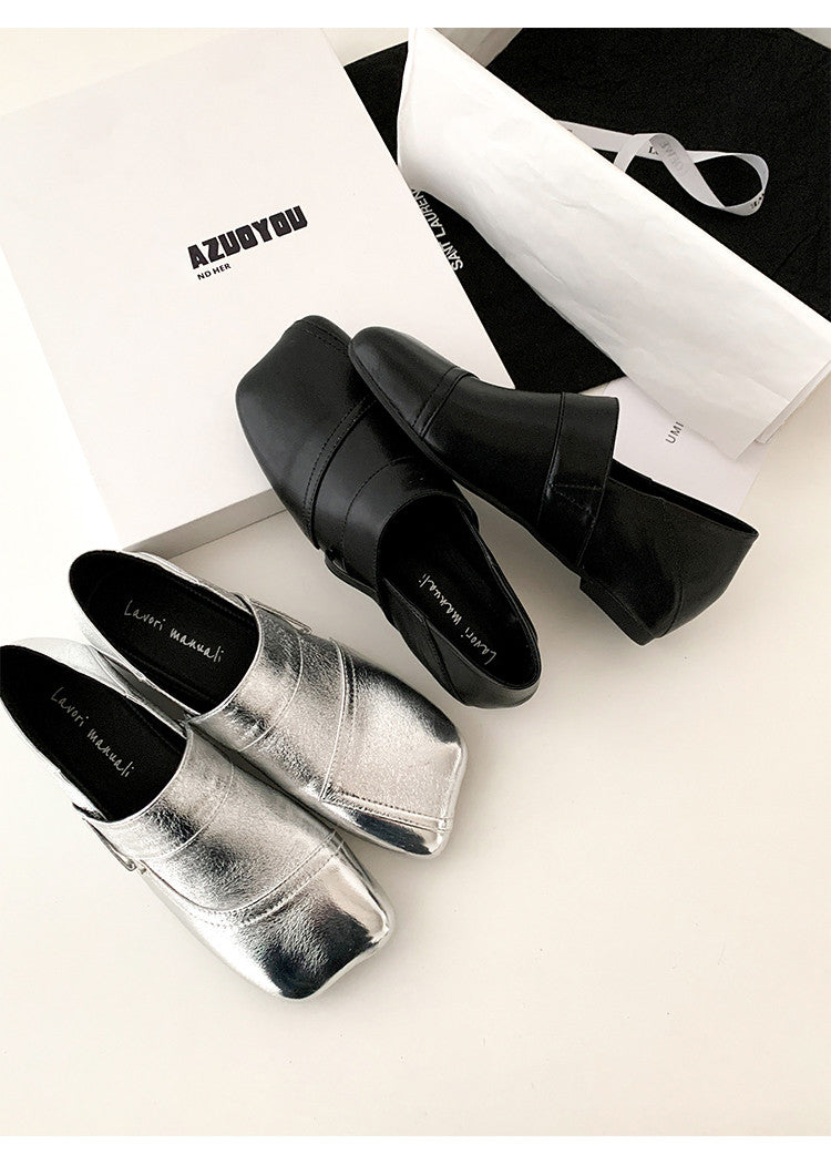 Karin Luna Casual Shoes Series~  In Stock Hot-Selling Versatile Lace-Up Thick-Soled Deep Mouth Single Shoes