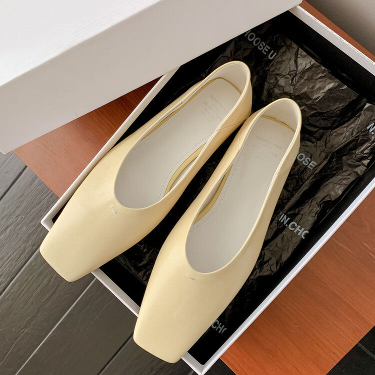 Karin Luna has prepared stock  Full leather inside and out  Top Layer Horse Oil Cowhide Shallow Mouth Nursing Mary Jane Shoes