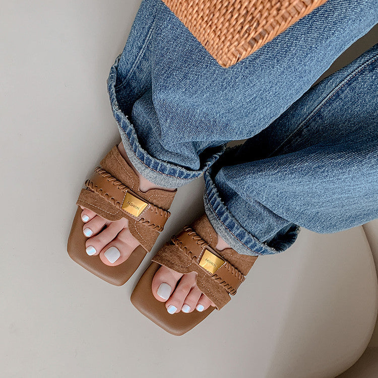 Karin Luna Hot Item Hot Item Comes with data plan included Flat woven style slippers