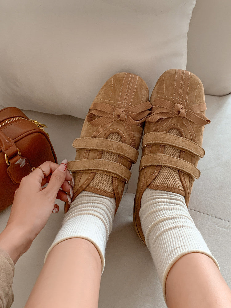 Karin Luna Casual Shoes Series~  In stock Hot-Selling Magic Tape Height-Increasing Deep Mouth Single Shoes