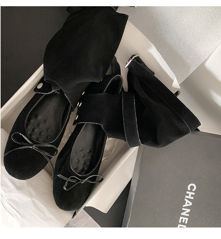 Karin Luna In Stock In Stock  Convertible Boots+Mary Jane  Sweet Bowknot Large Tube