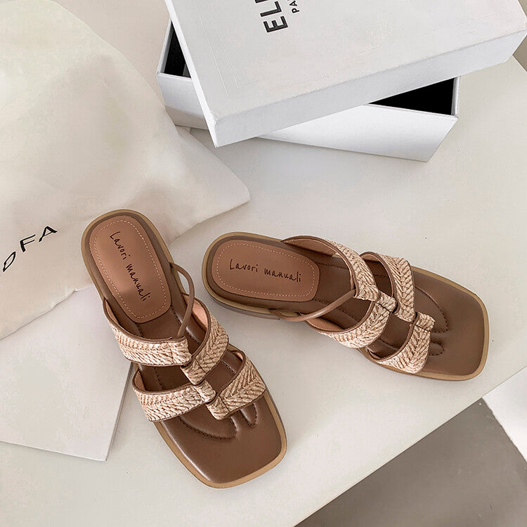 Karin Luna Hot-Selling Series~Resort style with inherent appeal Designed thong sandals