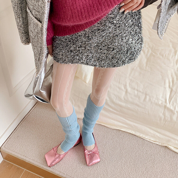 Karin Luna In Stock Spot Goods  Hurry up and grab this hot item!！Square-Toed Flat Granny Shoes