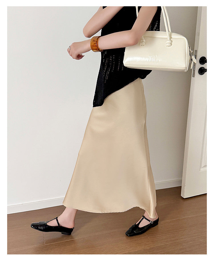 Karin Luna In Stock Spot Goods  t Square-Toed Full Leather Basic Slippers