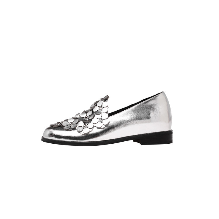Karin Luna Casual Shoes Series~  Spot Goods In Stock Floral British Style Deep Mouth Single Shoes