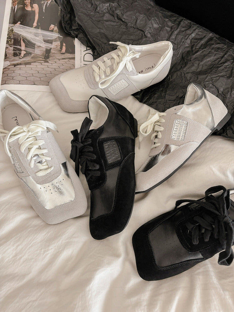 Karin Luna Casual Shoes Series~  In stock Lace-up Thick-soled Deep Mouth Single Shoes