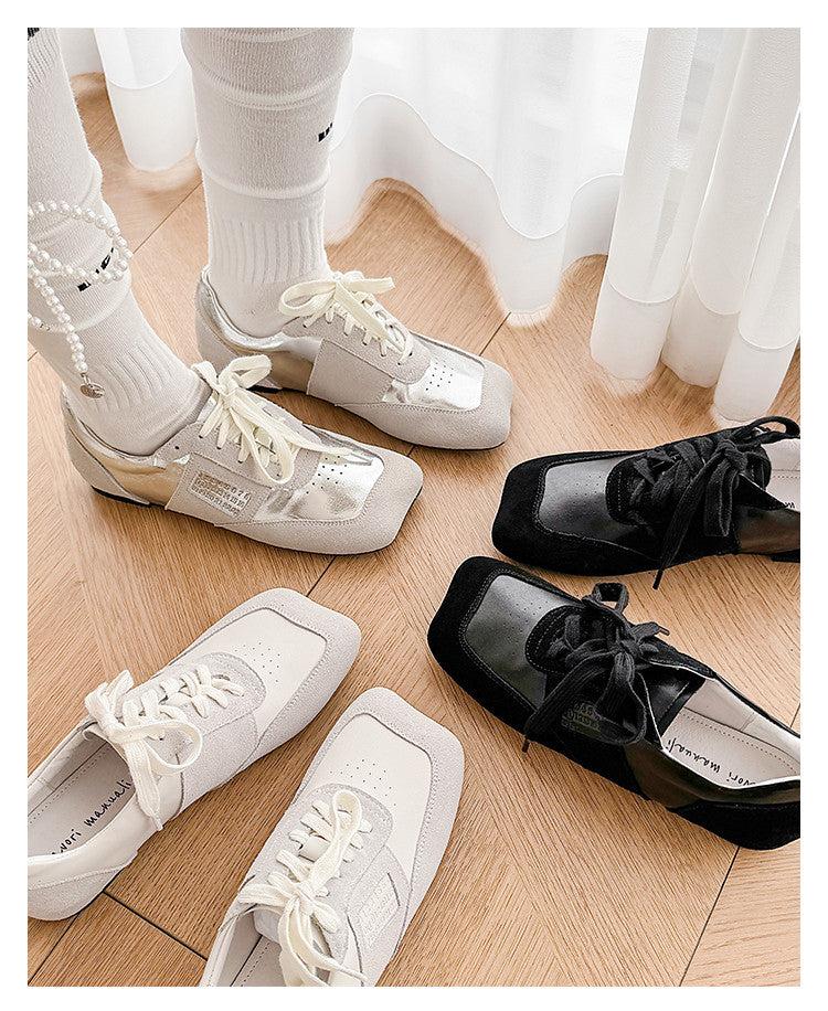 Karin Luna Casual Shoes Series~  In stock Lace-up Thick-soled Deep Mouth Single Shoes