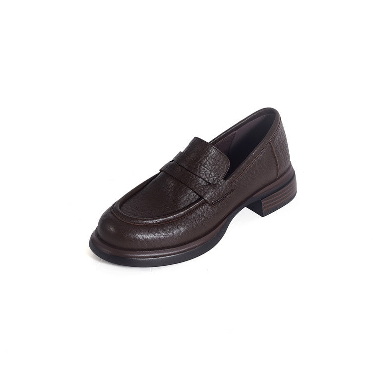 Karin Luna Classic Style British Style Loafers