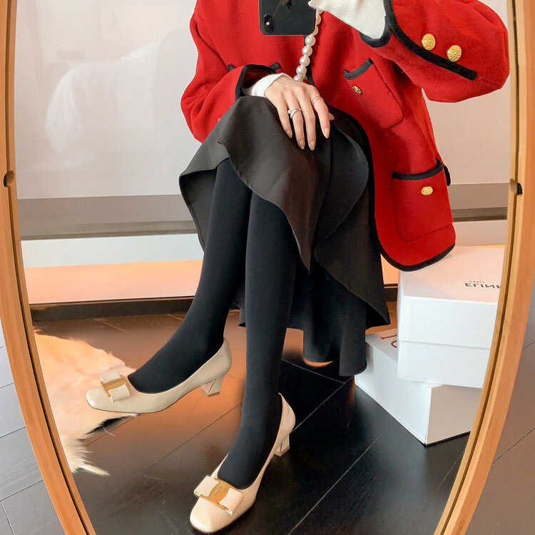 Karin Luna In Stock Spot Goods Classic Bestseller Ferragamo Full Leather Inside and Out Commuting Four Seasons Can Be Worn！