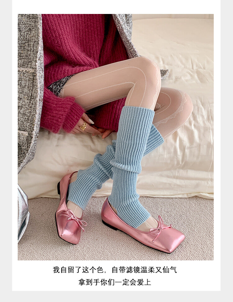 Karin Luna In Stock Spot Goods  Hurry up and grab this hot item!！Square-Toed Flat Granny Shoes