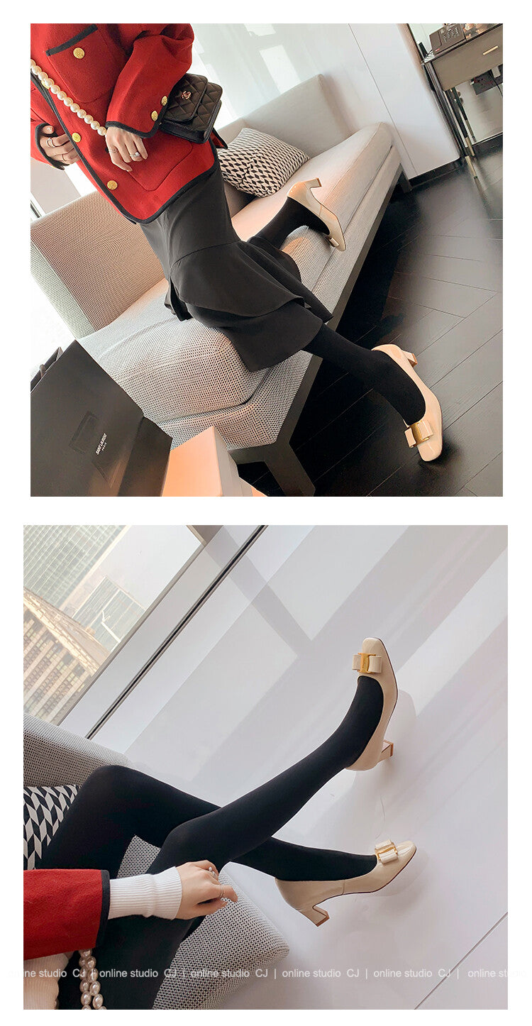 Karin Luna In Stock Spot Goods Classic Bestseller Ferragamo Full Leather Inside and Out Commuting Four Seasons Can Be Worn！