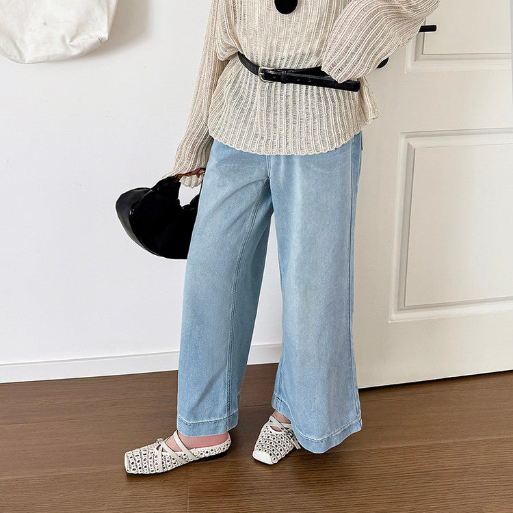 Karin Luna In Stock Spot Goods  Hot-Selling Square-Toe Woven Pig Nose Closed-Toe Slippers