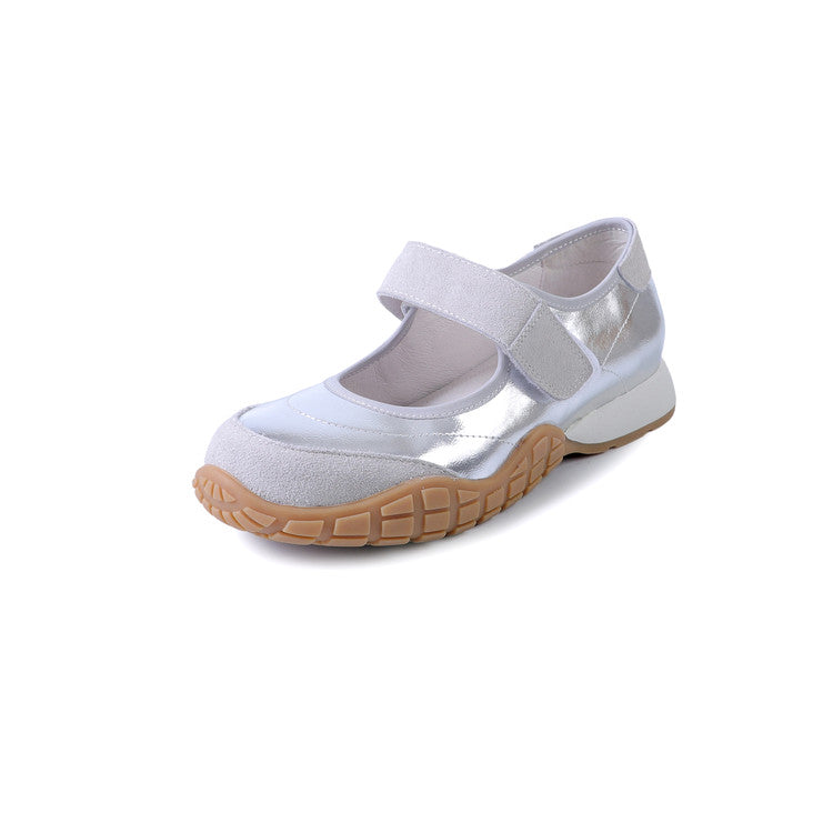 Karin Luna Casual Sports Bottom  Magic Tape Round Toe Casual Style Single Shoes