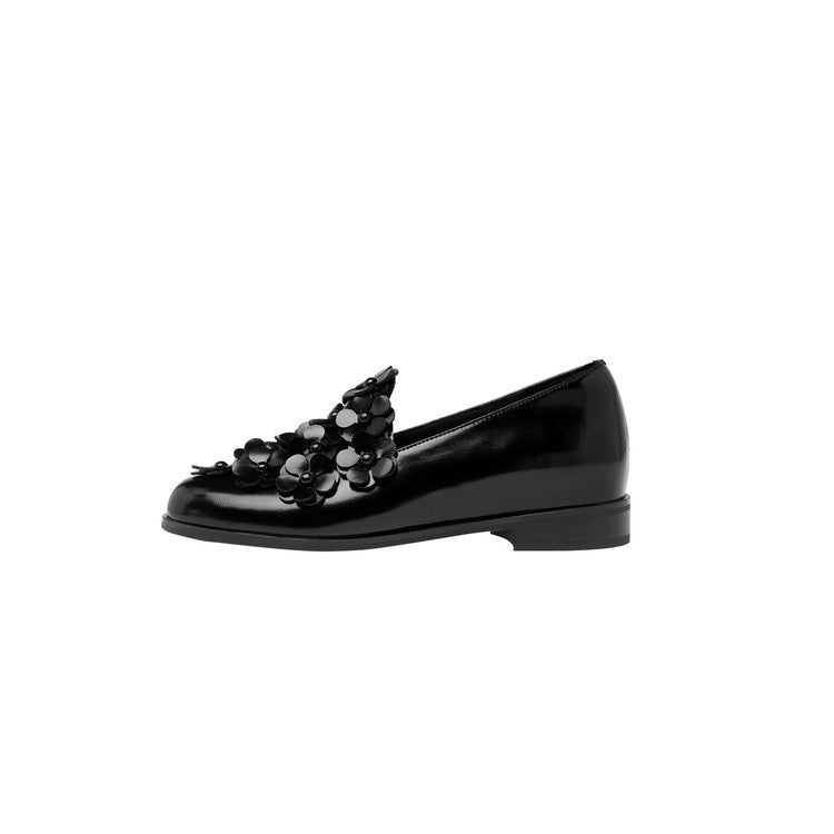 Karin Luna Casual Shoes Series~  Spot Goods In Stock Floral British Style Deep Mouth Single Shoes
