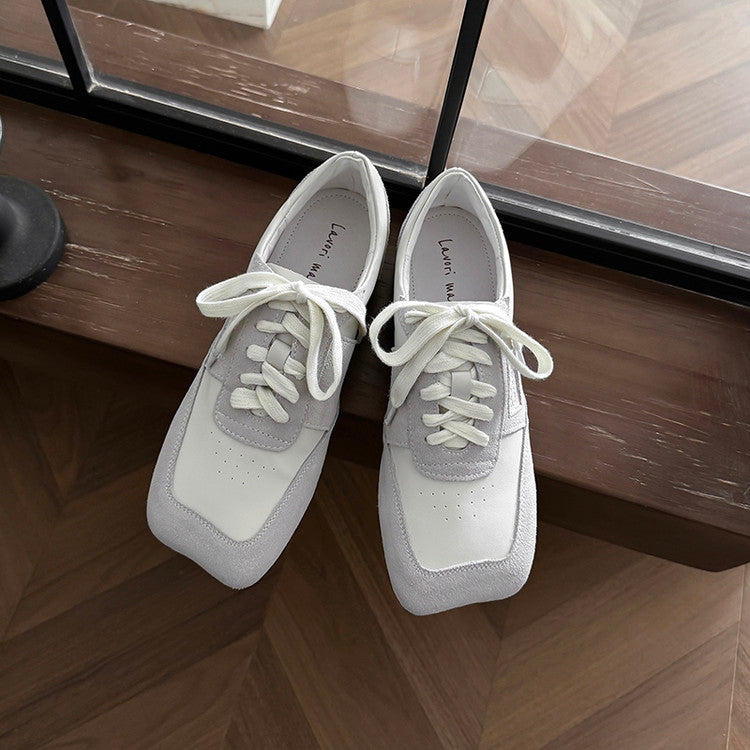 Karin Luna Casual Shoes Series~  In stock Lace-up Thick-soled Deep Mouth Single Shoes