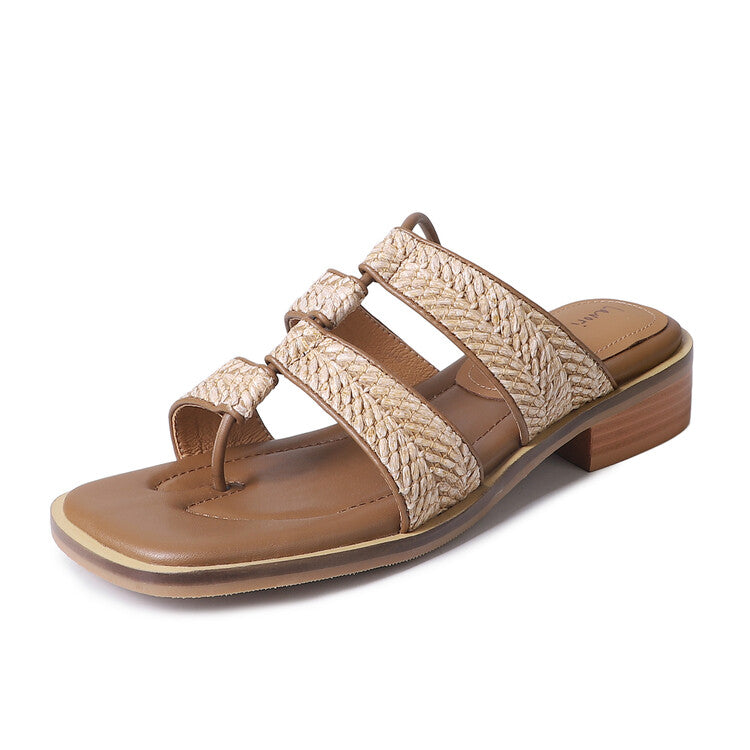 Karin Luna Hot-Selling Series~Resort style with inherent appeal Designed thong sandals