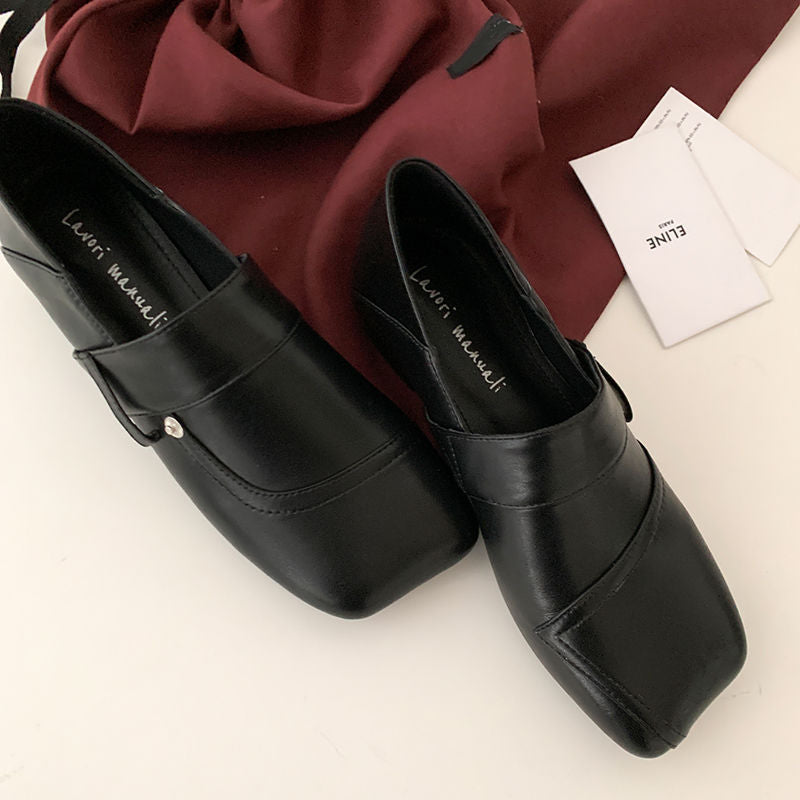 Karin Luna Casual Shoes Series~  In Stock Hot-Selling Versatile Lace-Up Thick-Soled Deep Mouth Single Shoes