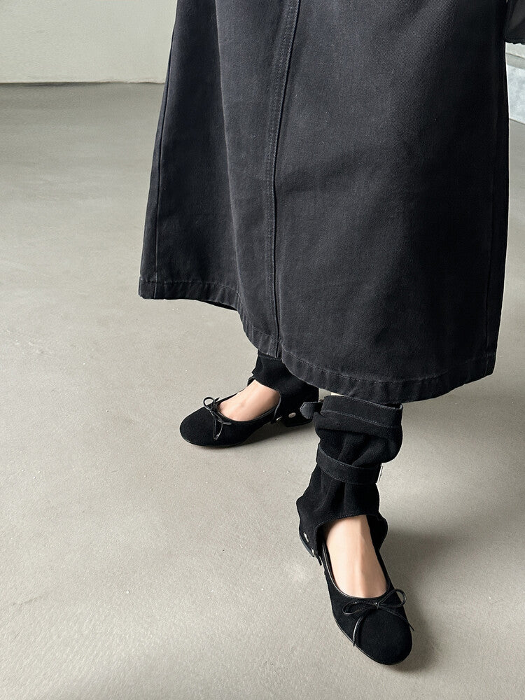 Karin Luna In Stock In Stock  Convertible Boots+Mary Jane  Sweet Bowknot Large Tube