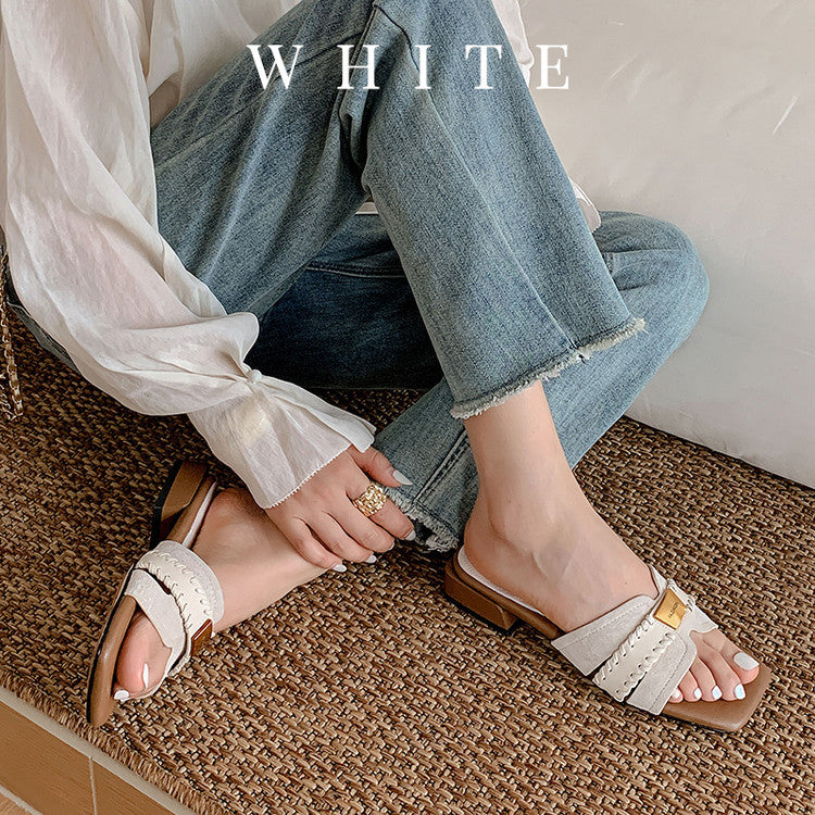 Karin Luna Hot Item Hot Item Comes with data plan included Flat woven style slippers
