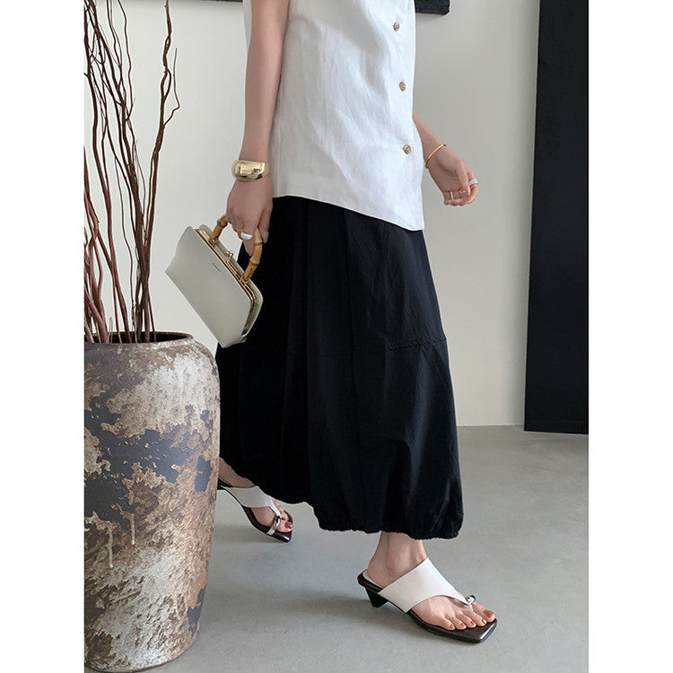 Karin Luna In Stock  Spot Goods   Casual Style Square Toe Slip-On Super Comfortable Slippers
