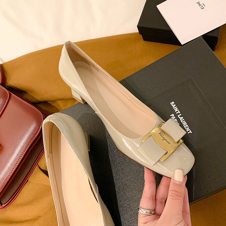 Karin Luna In Stock Spot Goods Classic Bestseller Ferragamo Full Leather Inside and Out Commuting Four Seasons Can Be Worn！