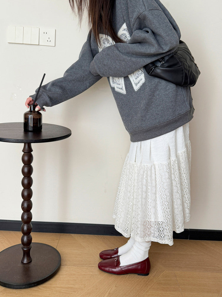 Karin Luna In Stock Spot Goods Basic Versatile British Style Single Shoes