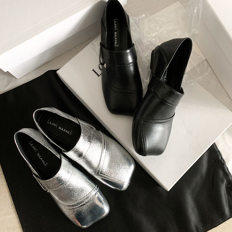 Karin Luna Casual Shoes Series~  In Stock Hot-Selling Versatile Lace-Up Thick-Soled Deep Mouth Single Shoes