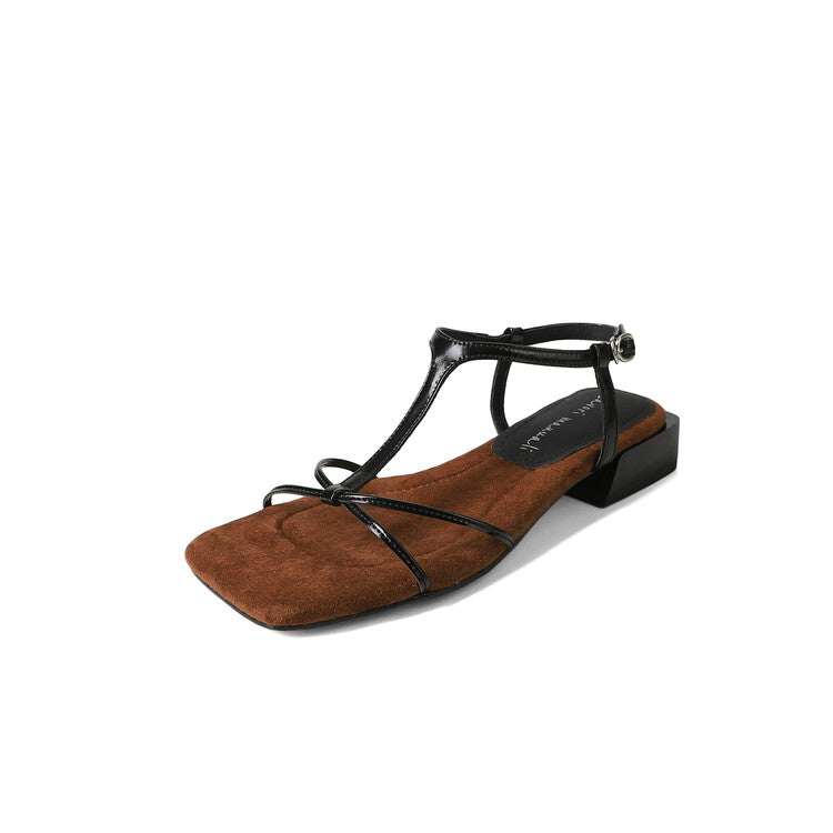 Karin Luna Bestseller Popular Featured products a Large Number of Spot Goods  Comes with data included  Thin Strap T Word Sandals