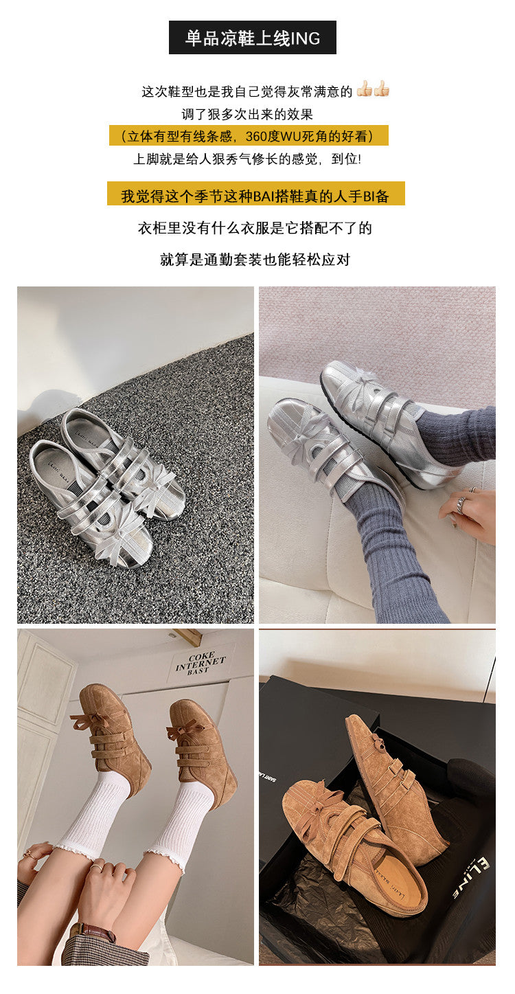 Karin Luna Casual Shoes Series~  In stock Hot-Selling Magic Tape Height-Increasing Deep Mouth Single Shoes