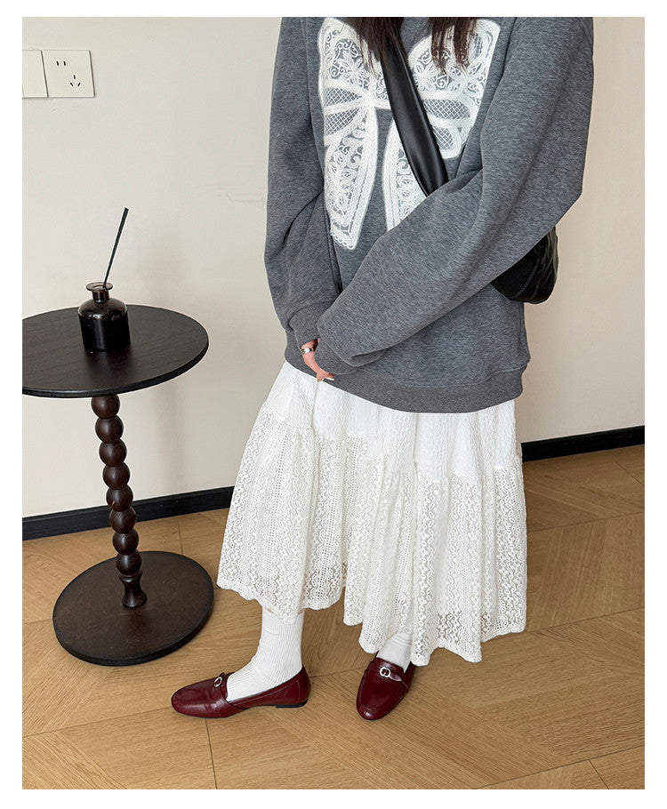 Karin Luna In Stock Spot Goods Basic Versatile British Style Single Shoes