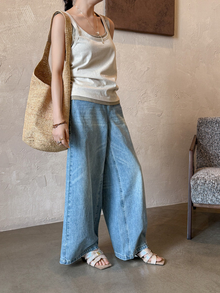 Karin Luna Fish Skin Series~ Hot-selling Square-Toe Slippers with Built-in Traffic