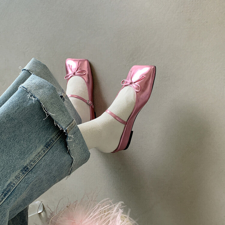 Karin Luna Hot-Selling Derivative Edition~Comes with data plan included Must-have Butterfly Knot Closed-Toe Height-Increasing Slippers
