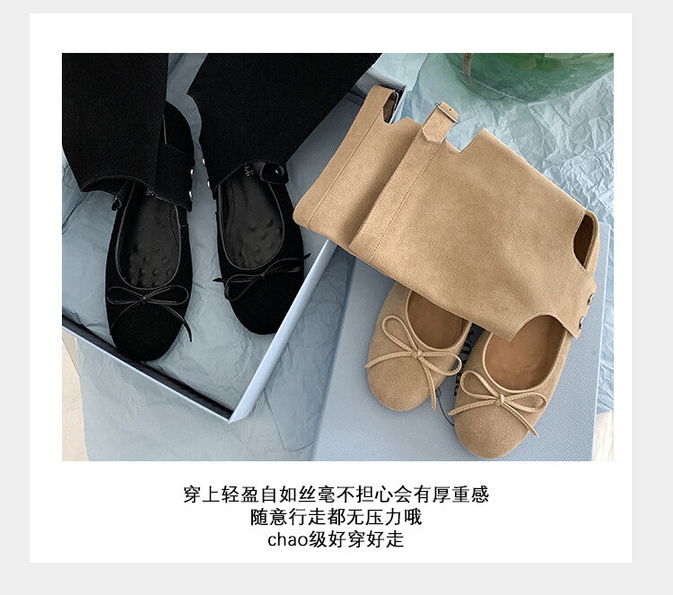 Karin Luna In Stock In Stock  Convertible Boots+Mary Jane  Sweet Bowknot Large Tube