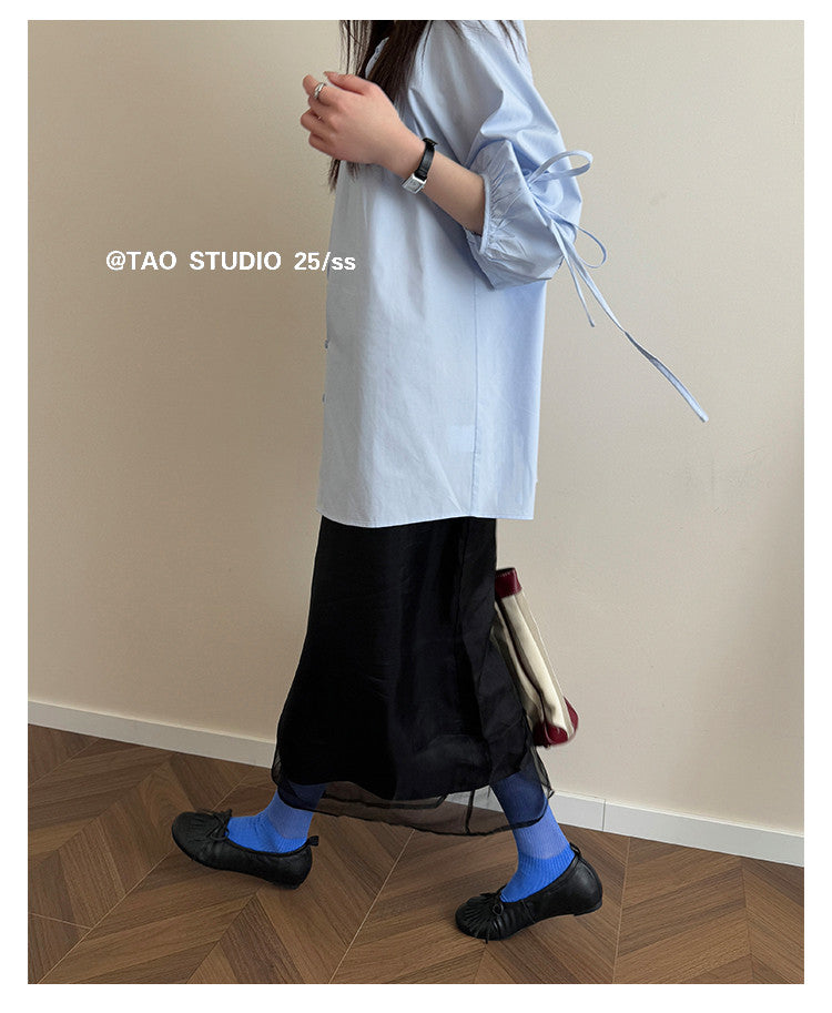 Karin Luna In Stock Spot Goods   Tassel Round Toe Hidden Wedge Mary Jane Shoes