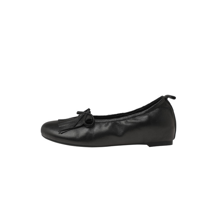 Karin Luna In Stock Spot Goods   Tassel Round Toe Hidden Wedge Mary Jane Shoes