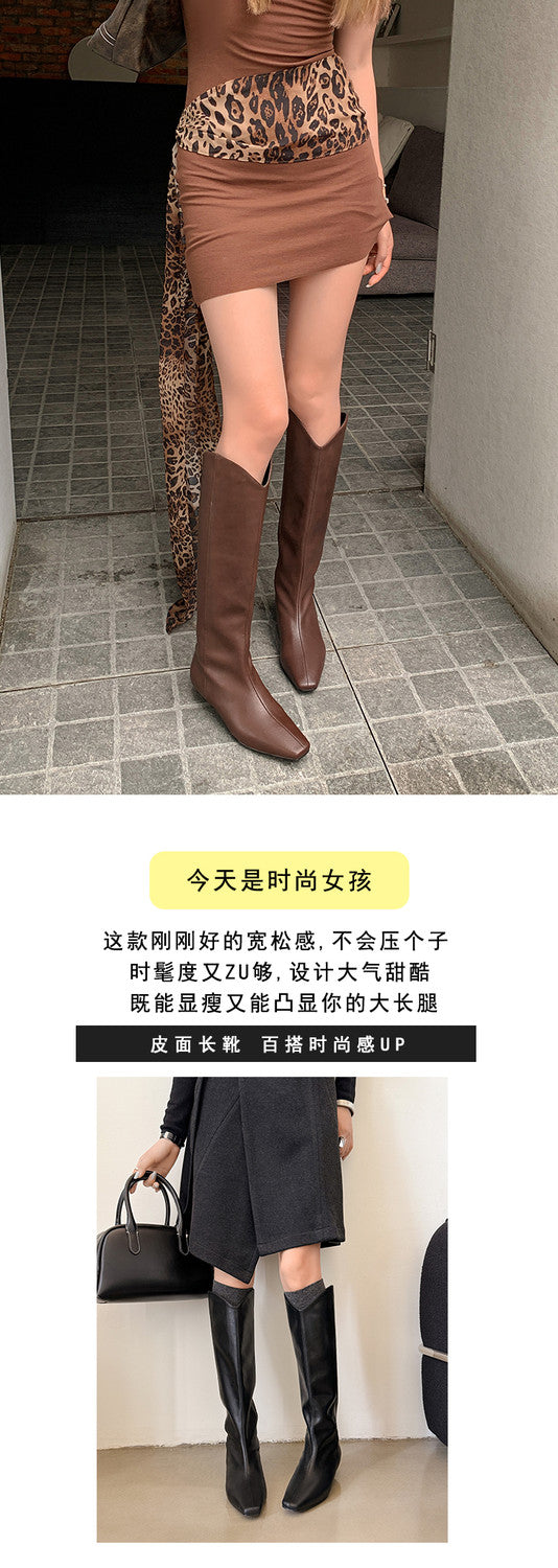 Karin Luna In Stock Spot Goods  Pointed Toe v Slimming Western Boots