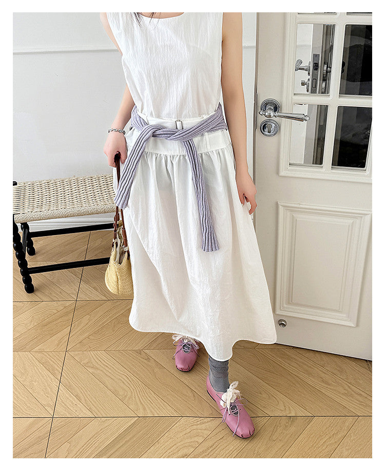 Karin Luna In Stock In Stock  Xiaohongshu Hot Sale Full Leather Round Toe Deep Mouth Single Shoes