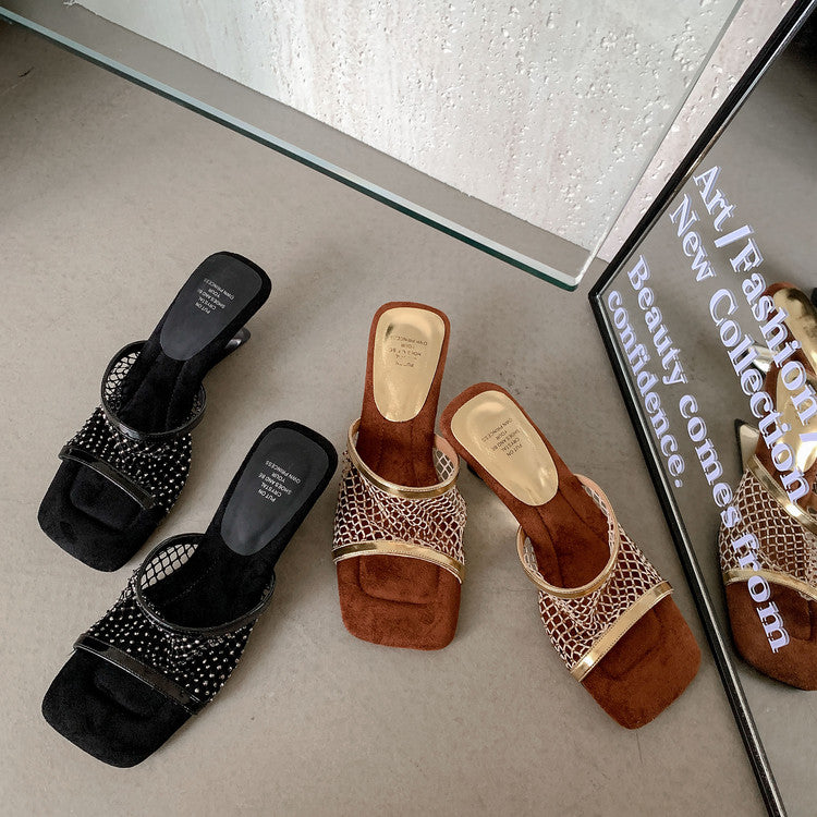Karin Luna In Stock In Stock    Summer's New Favorite~Breathable Mesh Slippers