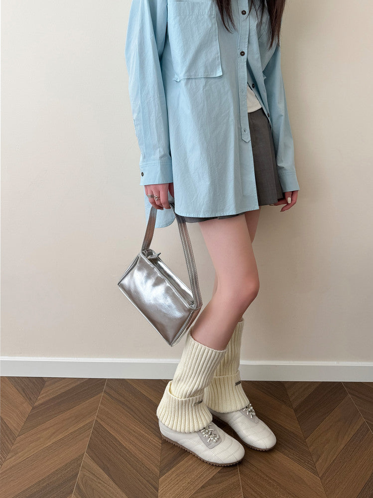 Karin Luna Casual Shoes Series~  In stock Xiaohongshu Hot-Selling Lace-Up Thick-Soled Deep Mouth Single Shoes