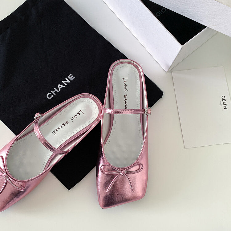 Karin Luna Hot-Selling Derivative Edition~Comes with data plan included Must-have Butterfly Knot Closed-Toe Height-Increasing Slippers