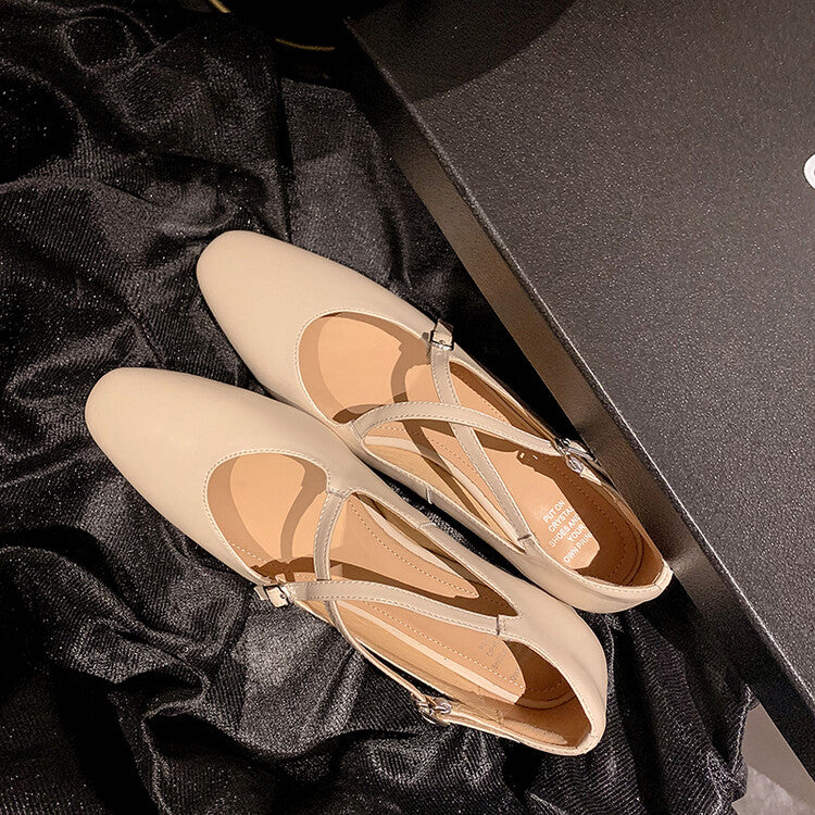 Karin Luna Bestseller Available for sale all seasons Mary Jane with built-in data Full Leather Single Shoes Go ahead with confidence