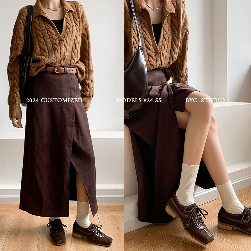 Karin Luna In Stock Spot Goods   Pig Nose Thin Strap Square Toe Patchwork Single Shoes