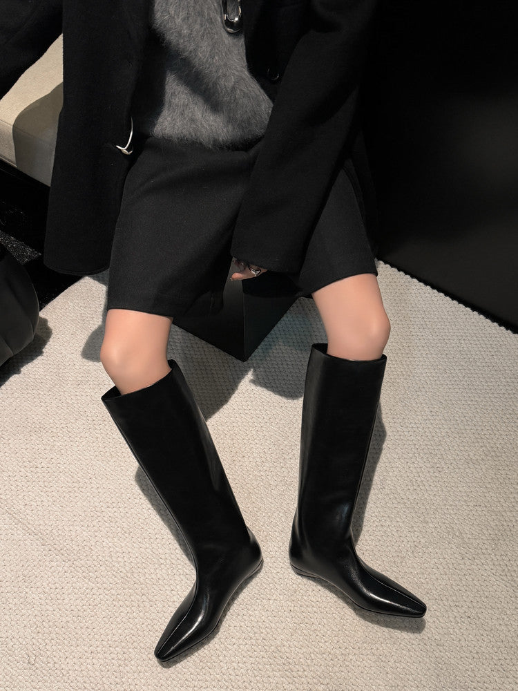 Karin Luna Retro Style  Flat Long Boots