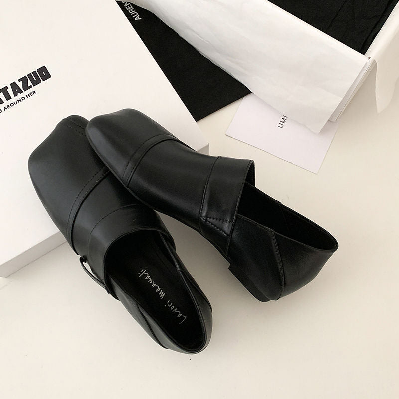 Karin Luna Casual Shoes Series~  In Stock Hot-Selling Versatile Lace-Up Thick-Soled Deep Mouth Single Shoes